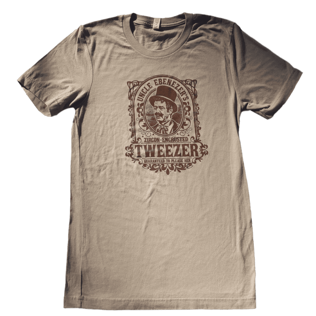 Tweezer / Reprise tee shirt - Phish lyric inspired