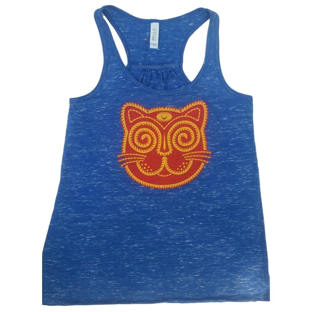 Kitty Cat ladies tank top