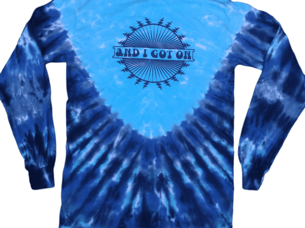 The Other Ones Furthur bus LONG SLEEVE tie-dyed tee - Grateful Dead inspired - Image 2