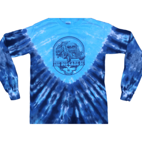 The Other Ones Furthur bus LONG SLEEVE tie-dyed tee - Grateful Dead inspired