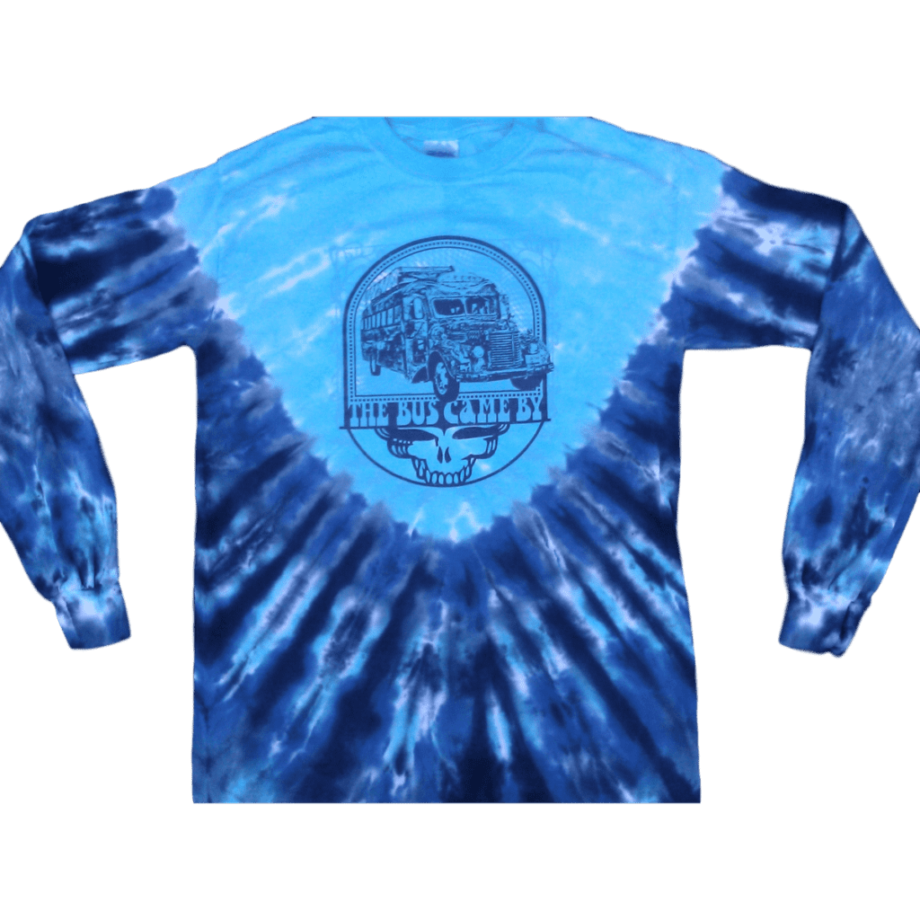The Other Ones Furthur bus LONG SLEEVE tie-dyed tee - Grateful Dead inspired