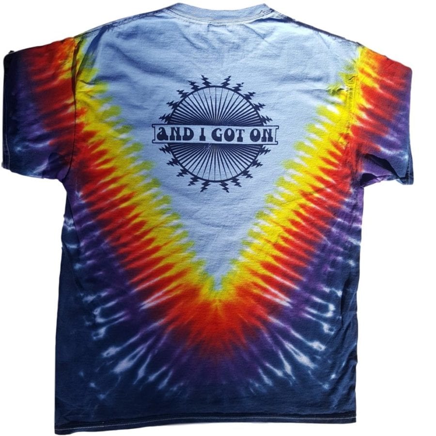The Other Ones Furthur bus tie-dyed tee - Grateful Dead inspired - Image 2