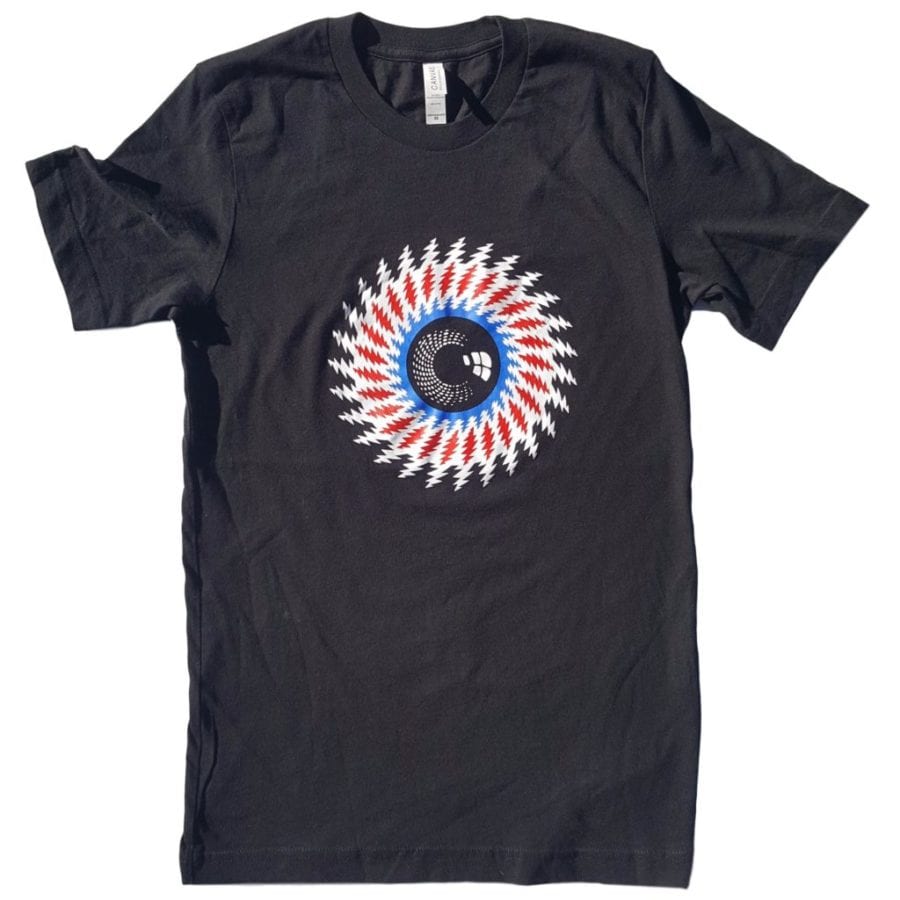 Lightning bolt eye tee shirt - Grateful Dead inspired