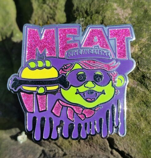 SALE - MEAT Phish moe. inspired pin