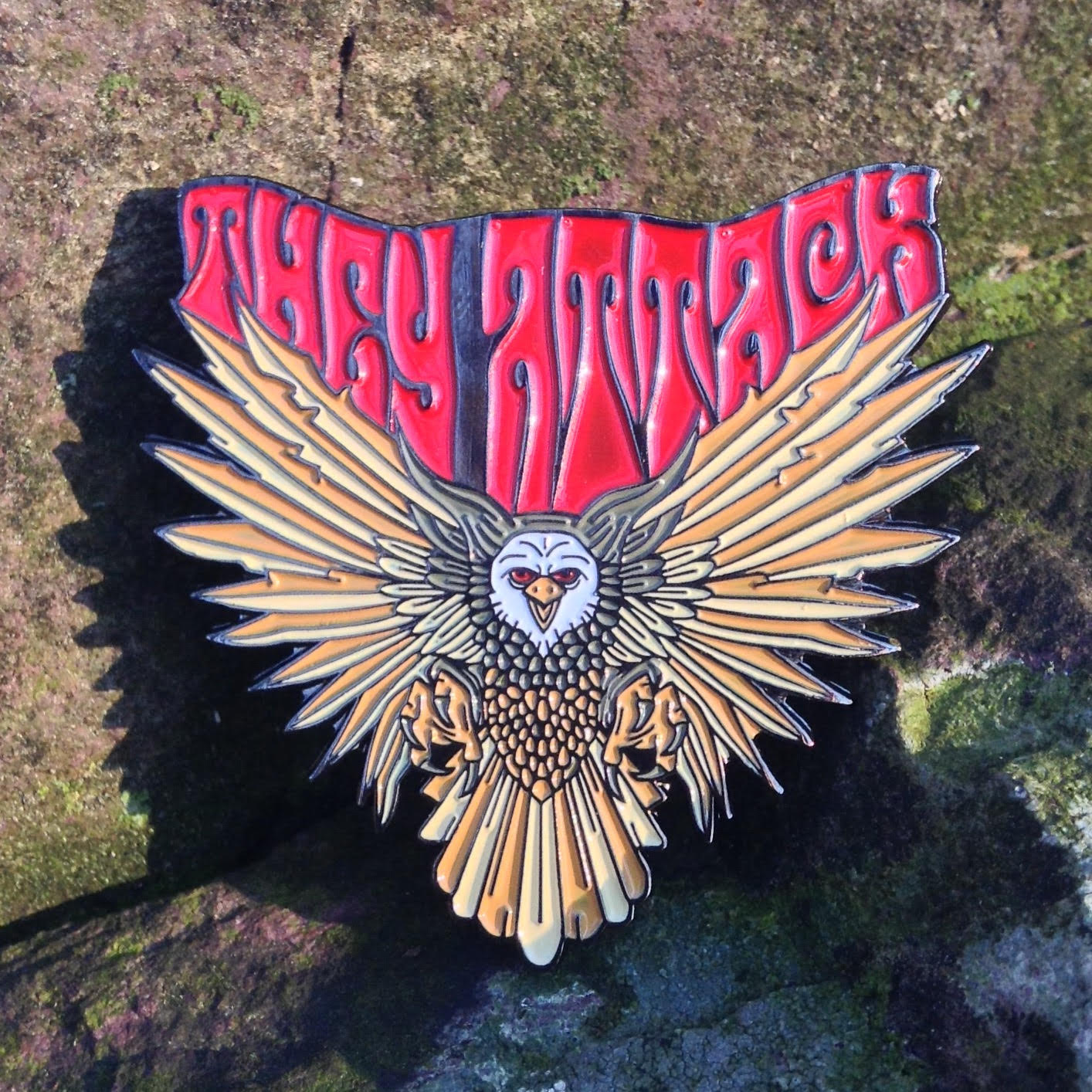 SALE- They Attack! Phish Halloween inspired pin