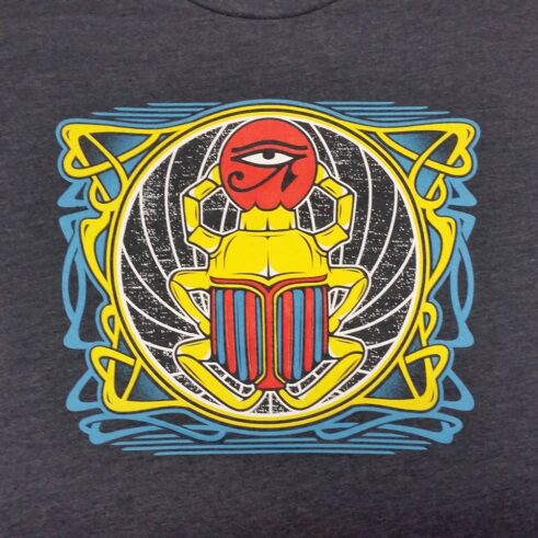Egypt 78 Scarab tee shirt - Grateful Dead inspired