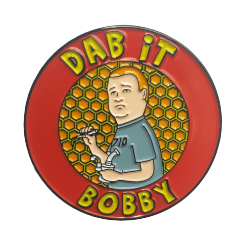 3-Pack Hank Hill, Dab It Bobby, Crazy Otto pin set - Grateful Dead, cannabis inspired - Image 3