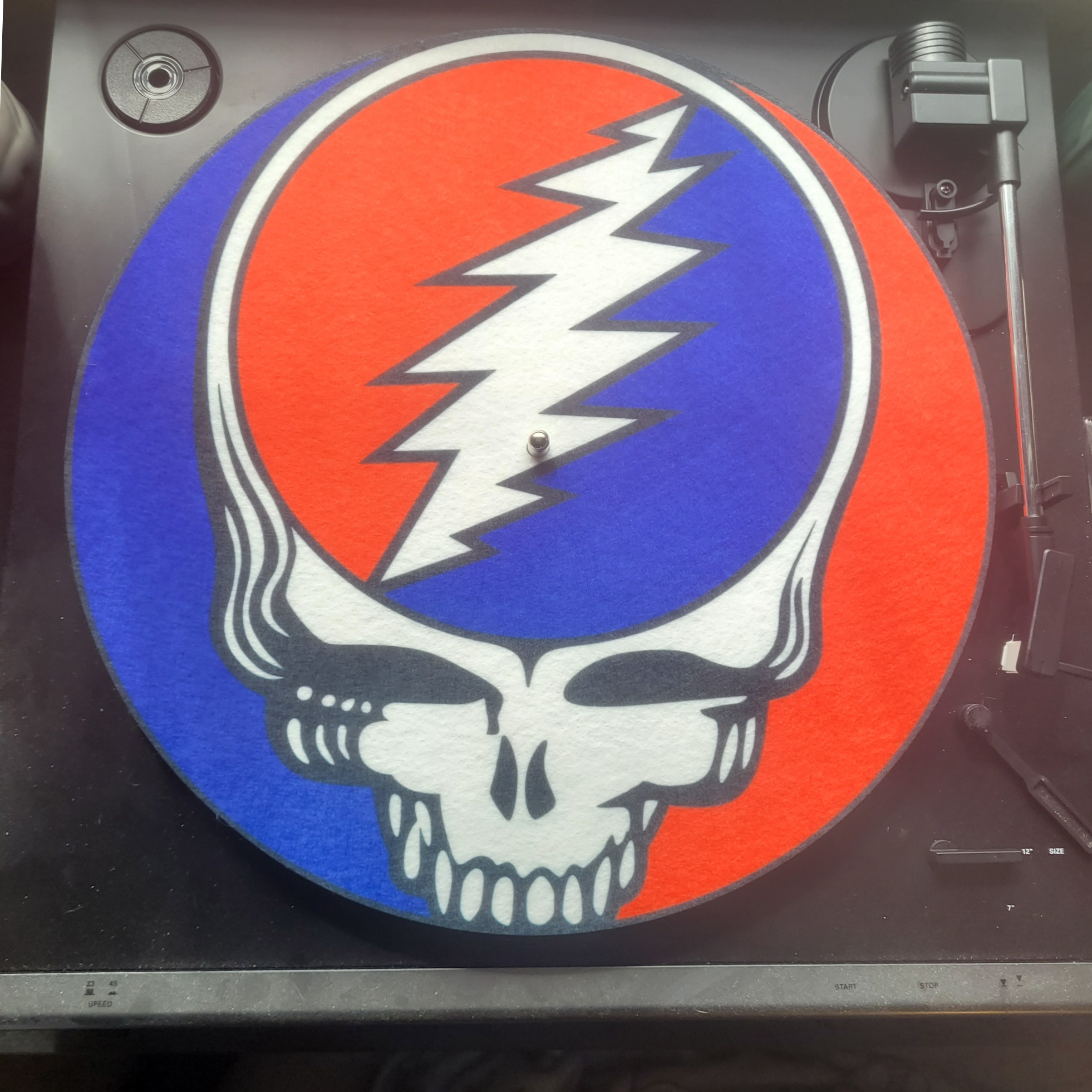 Steal Your Face slipmat - Grateful Dead