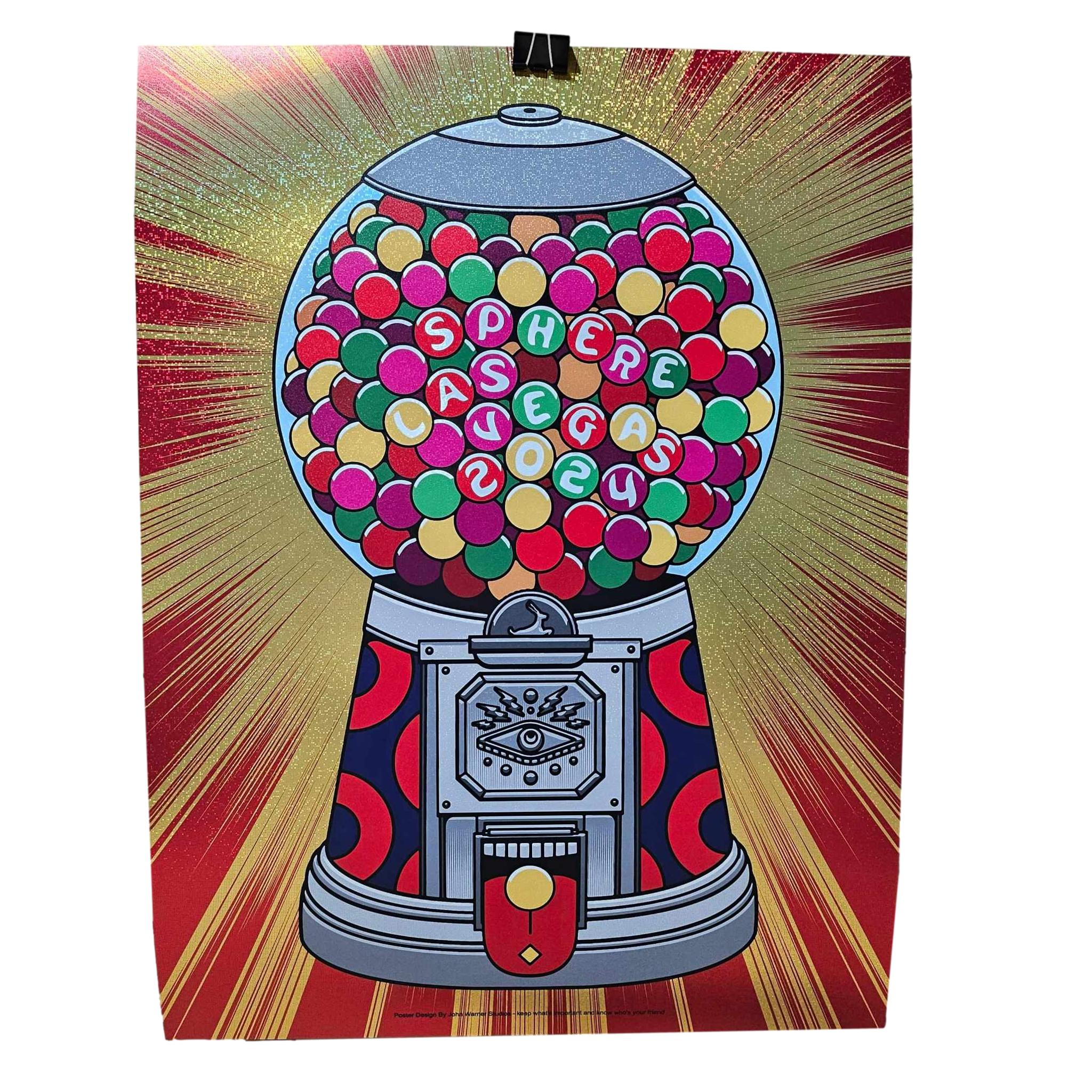 FOIL Sphere poster - Phish inspired